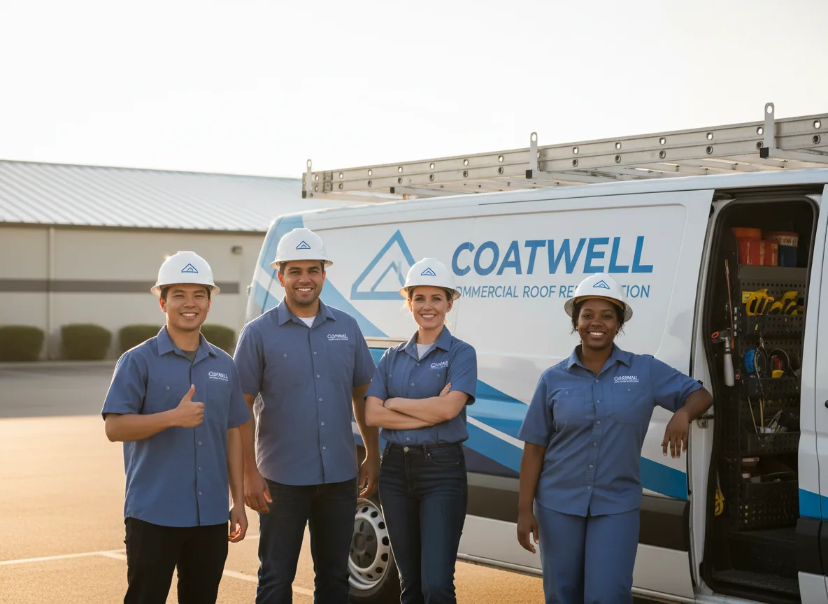 Commercial roof coating company in Weaverville, NC